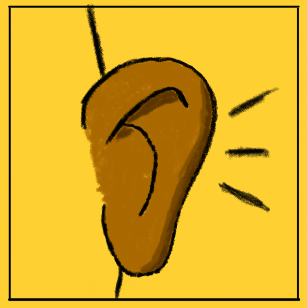an ear